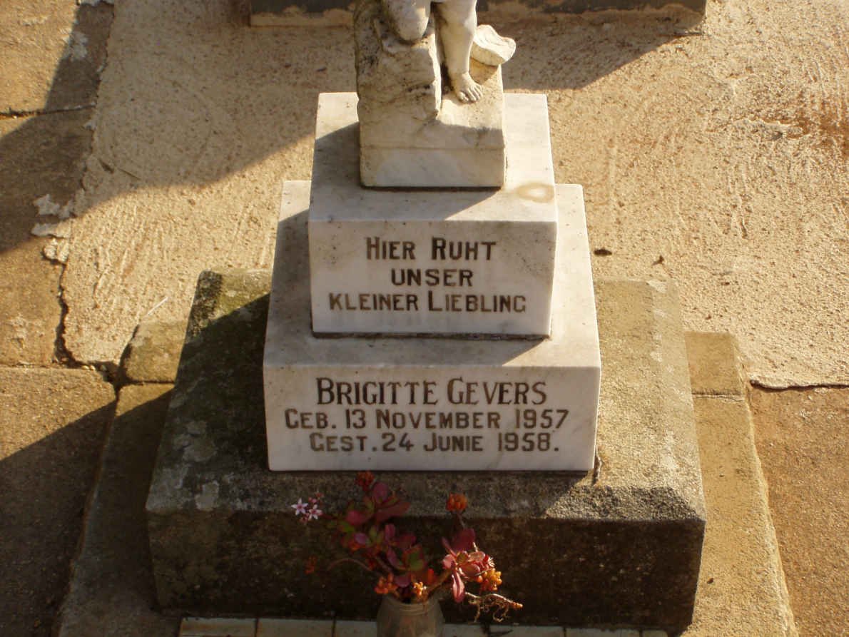 GEVERS Brigitte 1957-1958