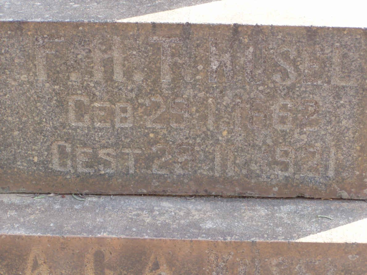 KÜSEL F.H.T. 1862-1921