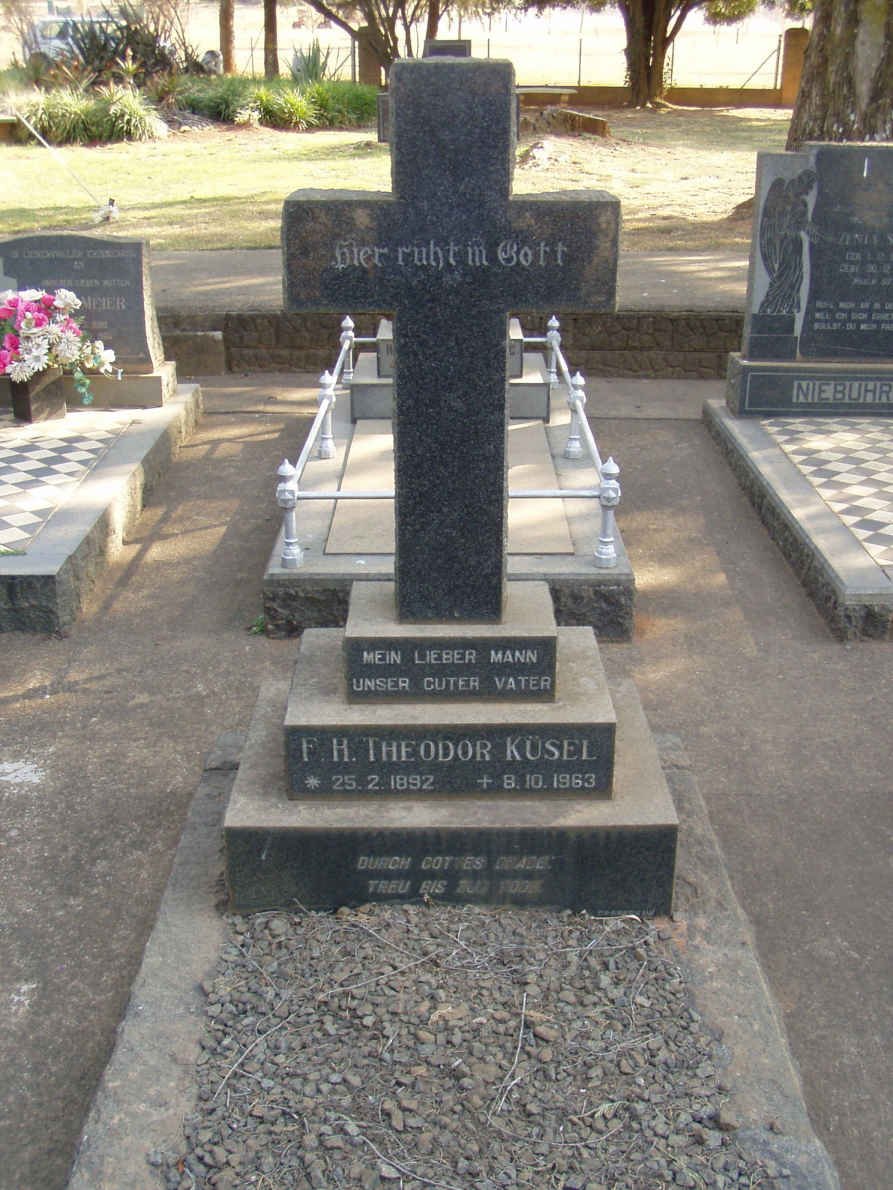 KÜSEL F.H. Theodor 1892-1963