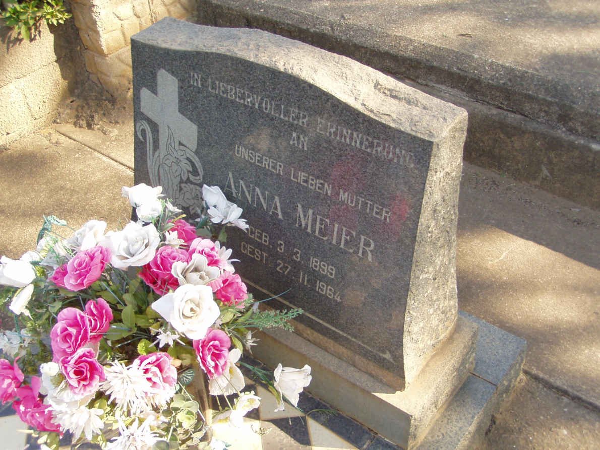 MEIER Anna 1899-1964