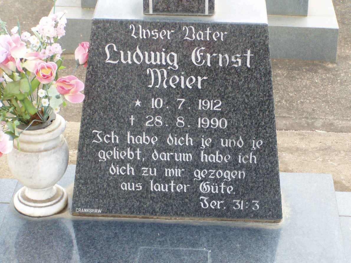 MEIER Ludwig Ernst 1912-1990
