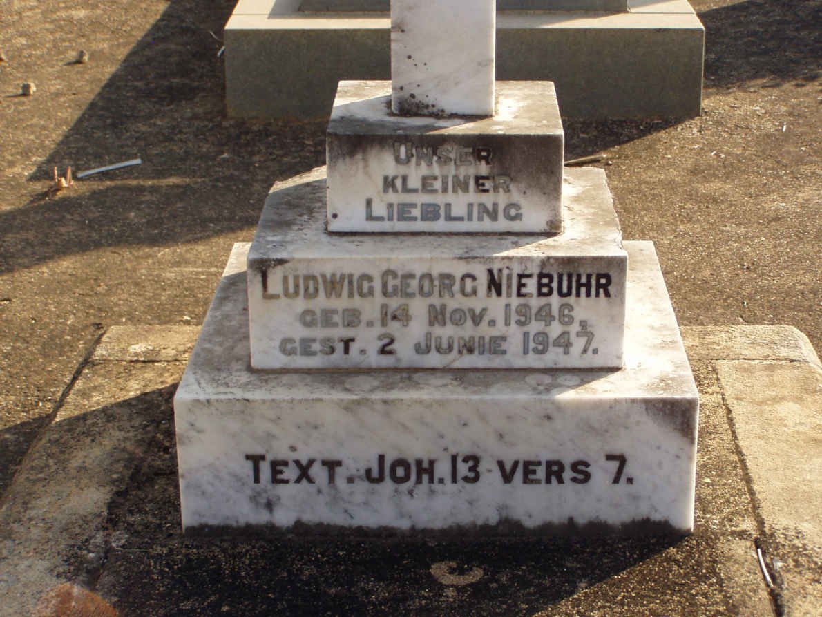NIEBUHR Ludwig Georg 1946-1947