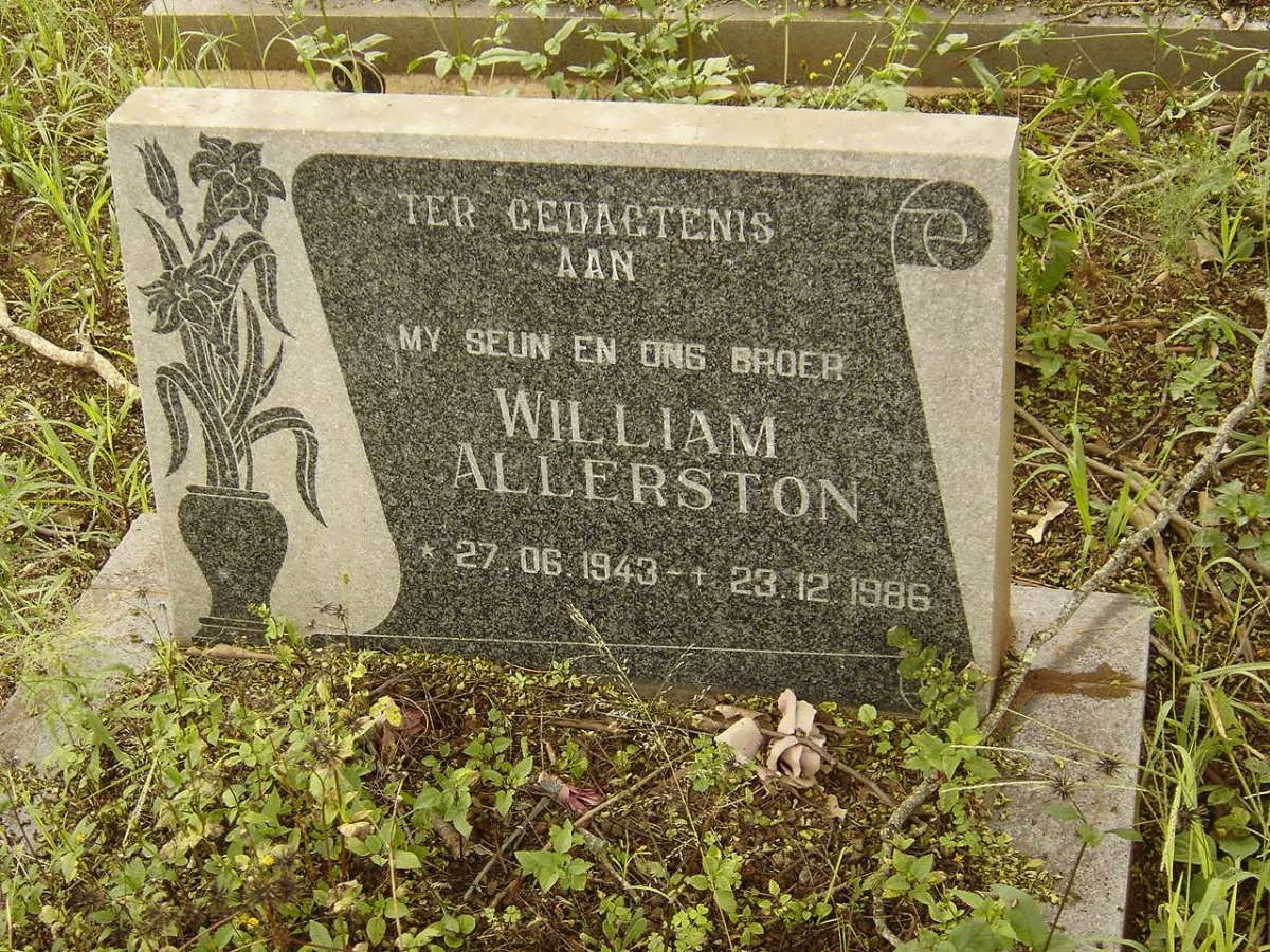 ALLERSTON William 1943-1986