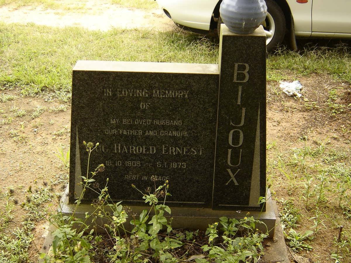BIJOUX Aug Harold Ernest 1905-1973
