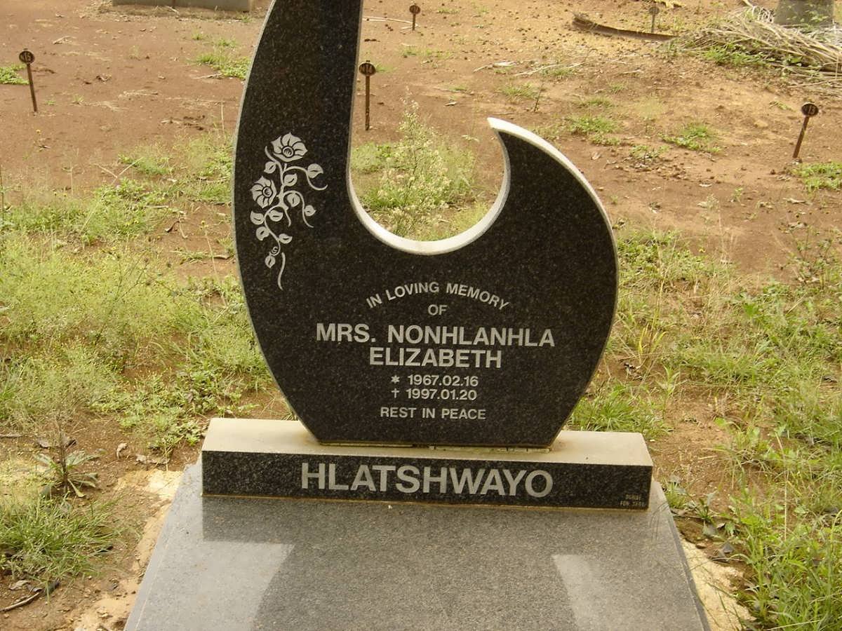 HLATSWAYO Nonhlanhla Elizabeth 1967-1997