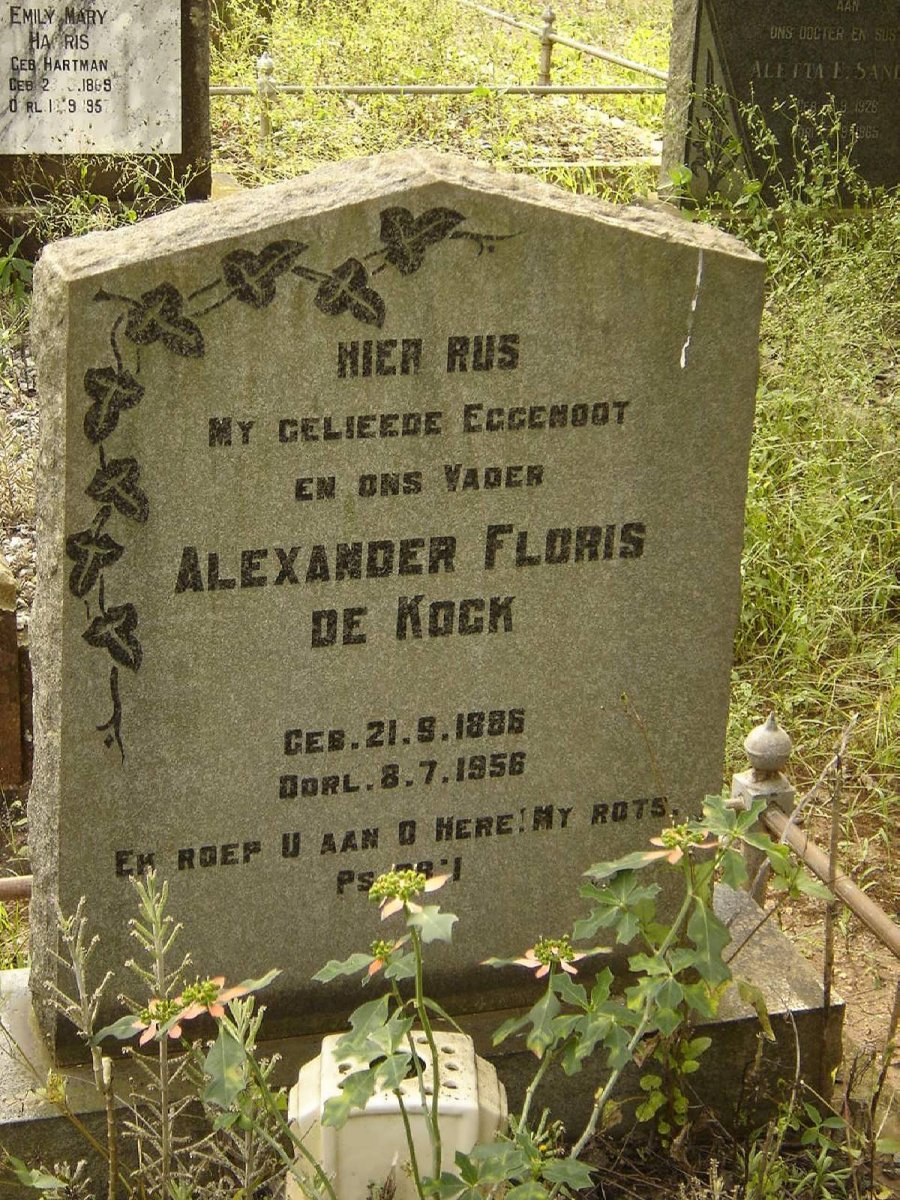 KOCK Alexander Floris, de 1886-1956