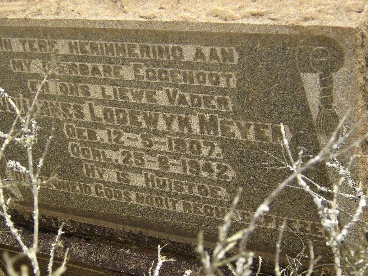 MEYER Johannes Lodewyk 1907-1942