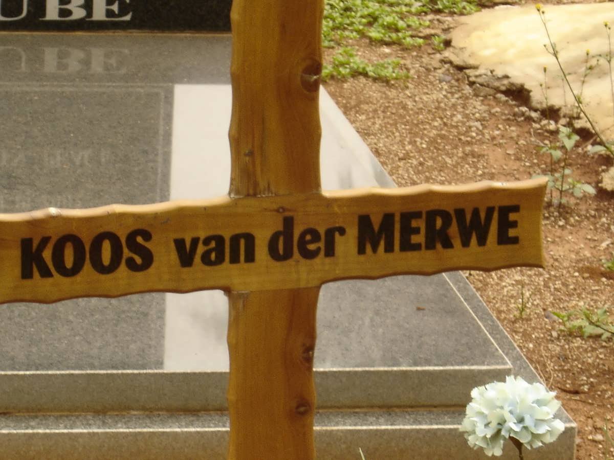MERWE Koos, van der