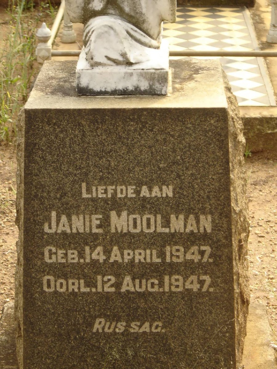 MOOLMAN Janie 1947-1947