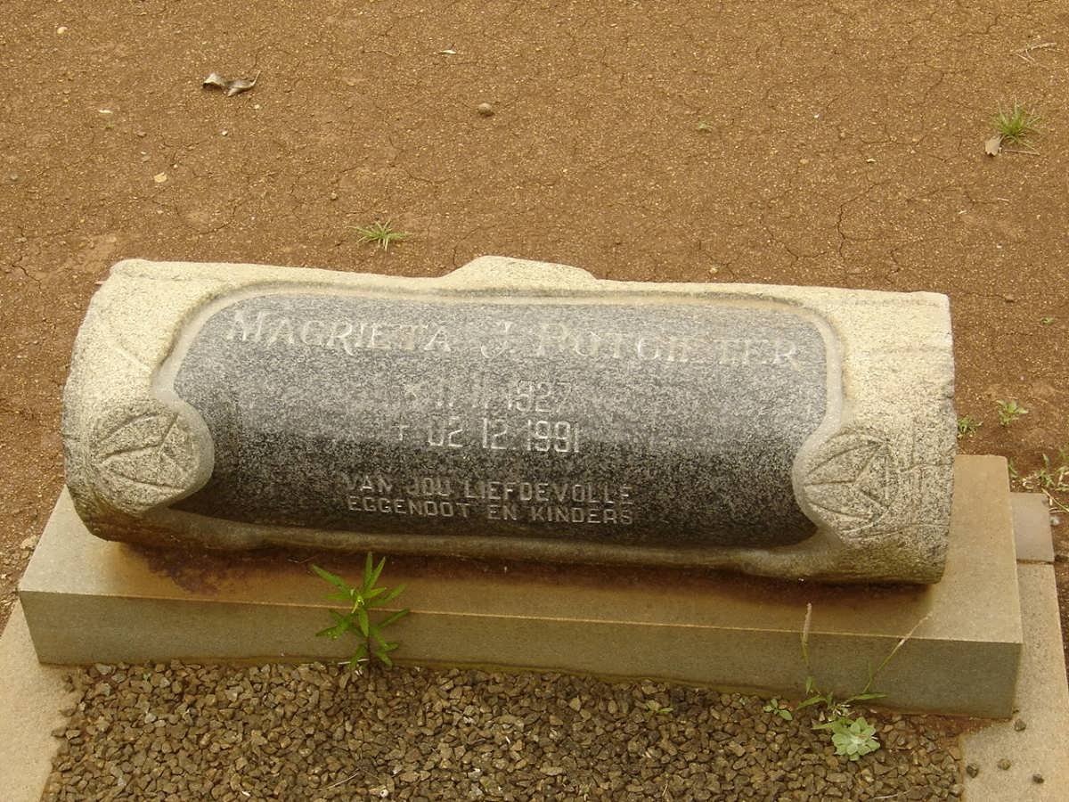 POTGIETER Magrietha J. 1927-1991
