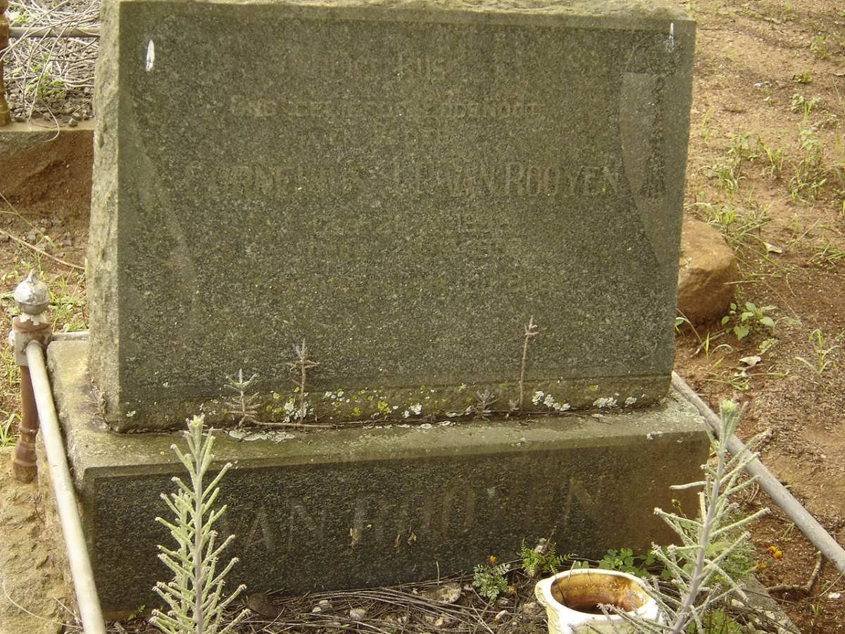 ROOYEN Cornelius, van