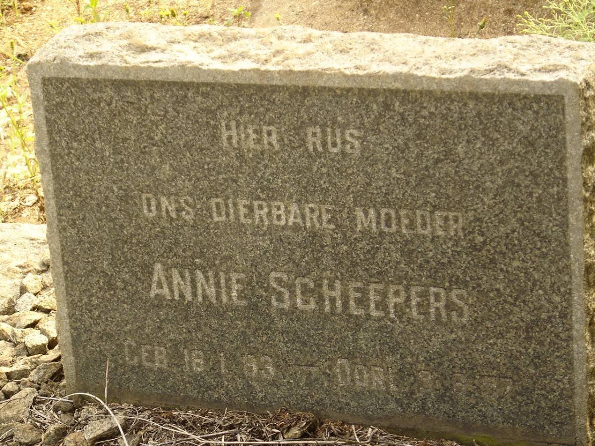 SCHEEPERS Annie 1883-1957