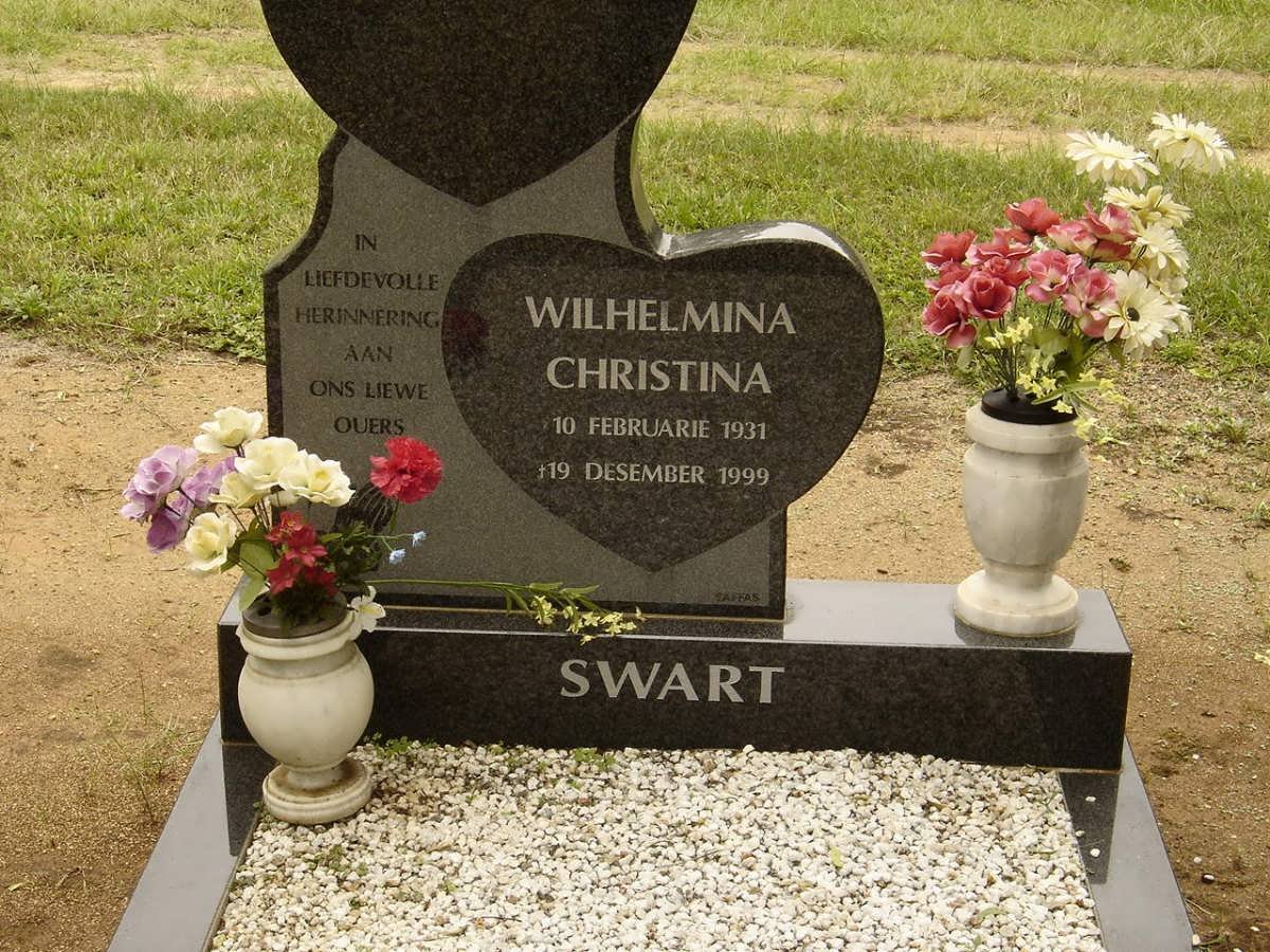 SWART Wilhelmina Christina 1931-1999