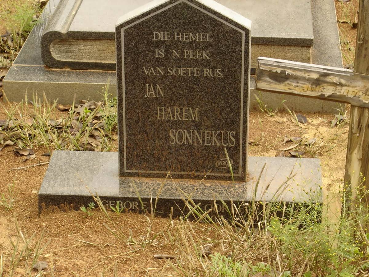 SONNEKUS Jan Harem