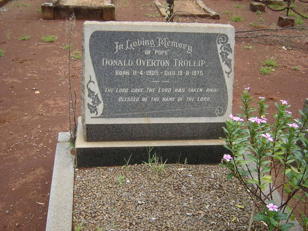 TROLLIP Donald Overton 1905-1975