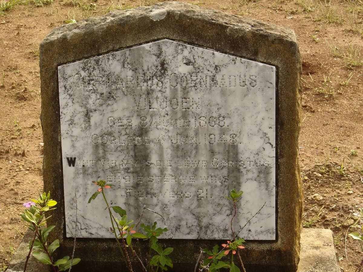 VILJOEN Gerhardus Cornelius 1868-1948