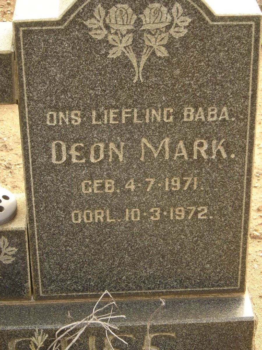 ? Deon Mark 1971-1972