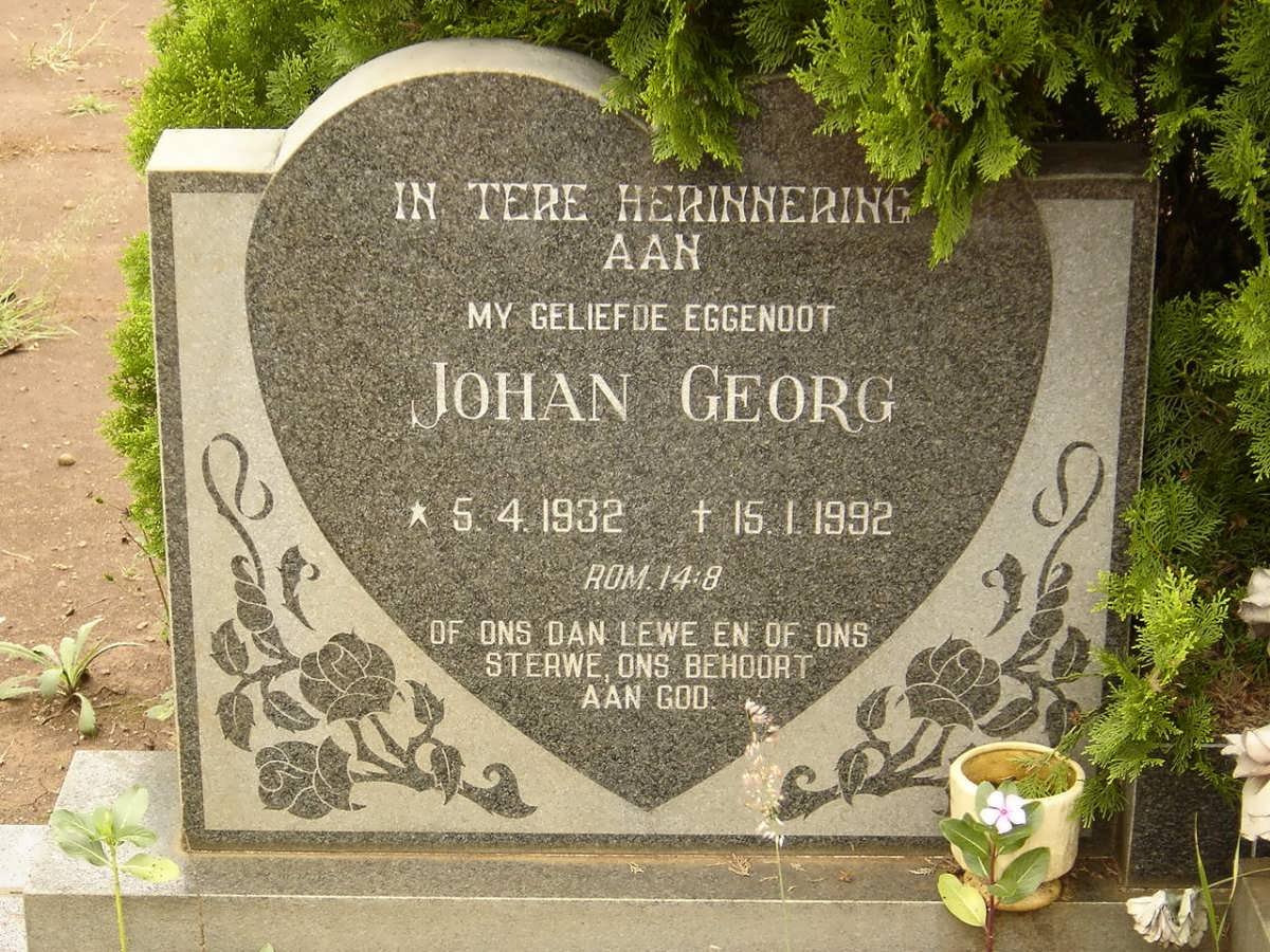 ? Johan Georg 1932-1992