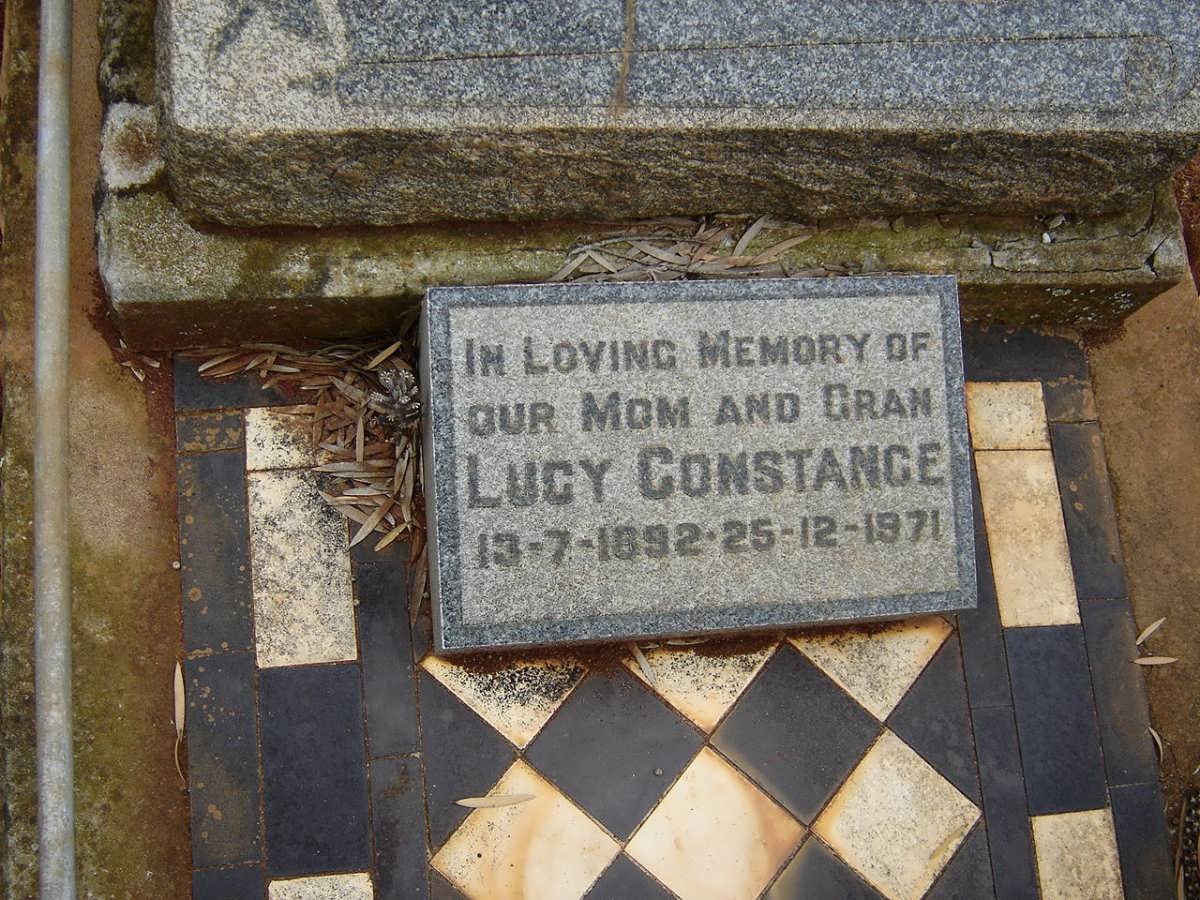 ? Lucy Constance 1892-1971