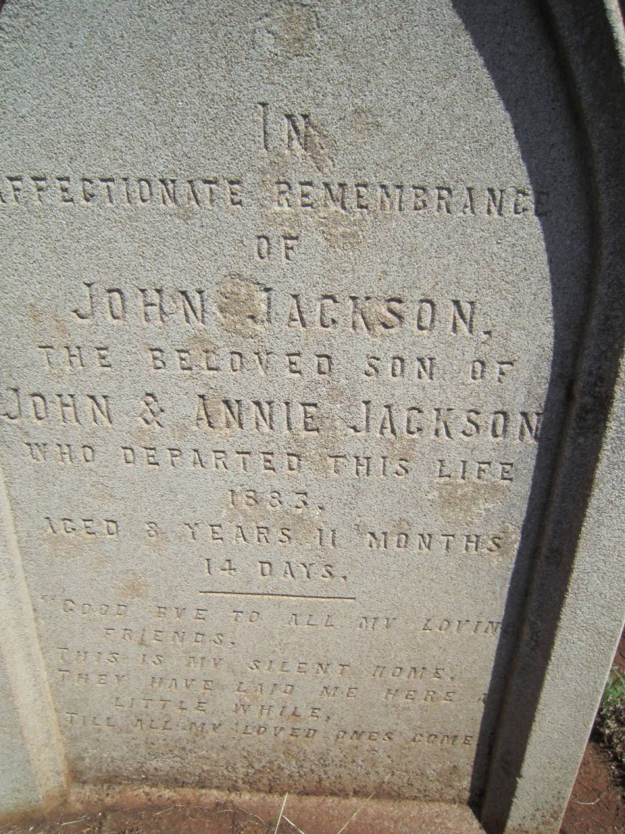 JACKSON John -1883