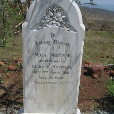 MATTISON Mary -1921