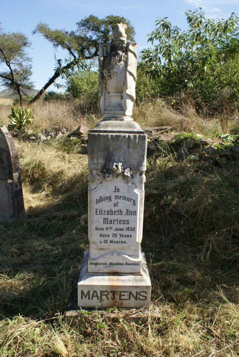 MARTENS Elizabeth Ann -1932
