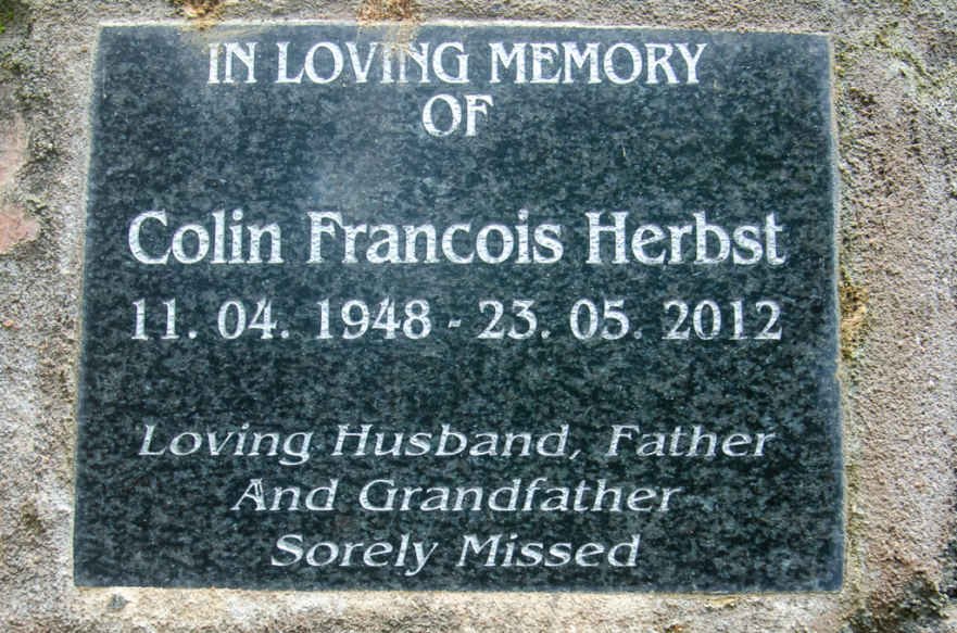 HERBST Colin Francois 1948-2012