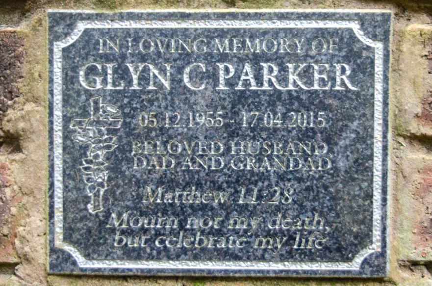 PARKER Glyn C. 1955-2015