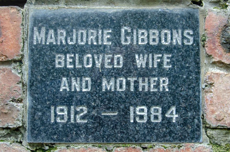GIBBONS Marjorie 1912-1984