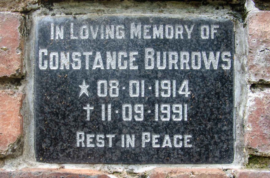 BURROWS Constance 1914-1991