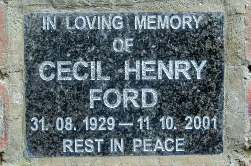 FORD Cecil Henry 1929-2001