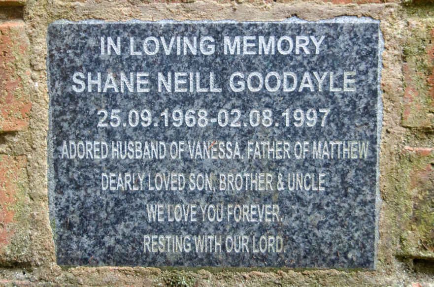 GOODAYLE Shane Neill 1968-1997