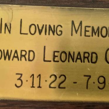 GREGORY Edward Leonard ??22-??93