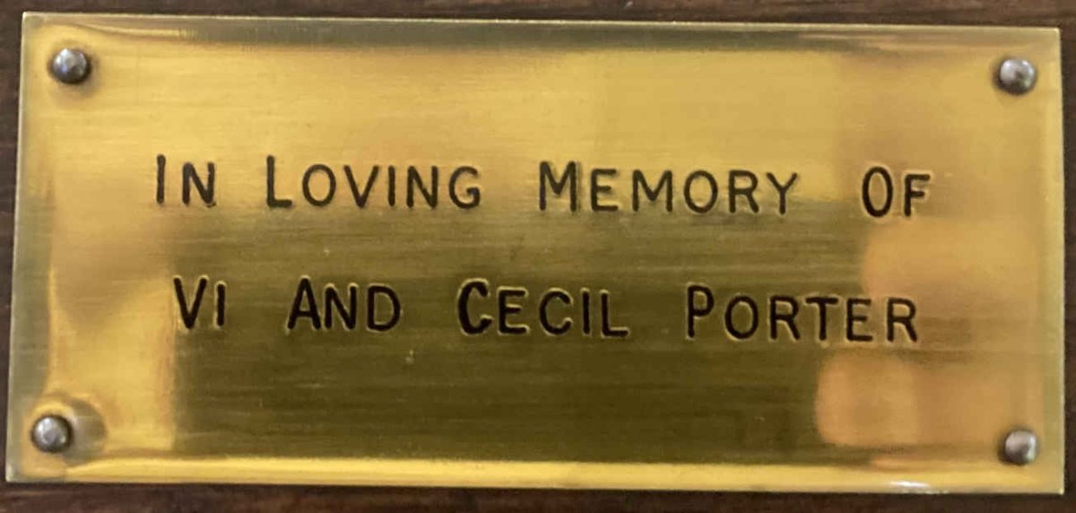 PORTER Cecil & Vi