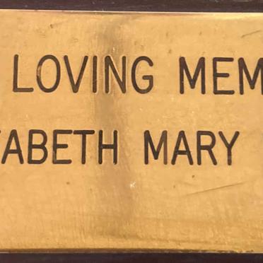 FERGUSON Elizabeth Mary