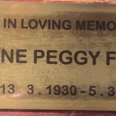 FOLKER June Peggy 1930-2015