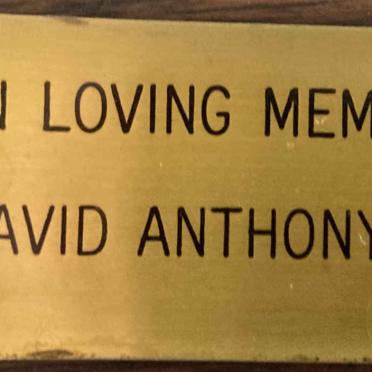 JONES David Anthony