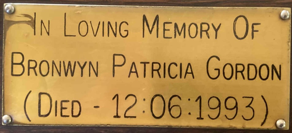 GORDON Bronwyn Patricia -1993