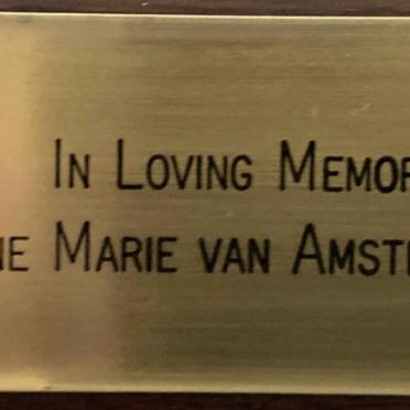 GERMOND Jeanne Marie, van AMSTEL