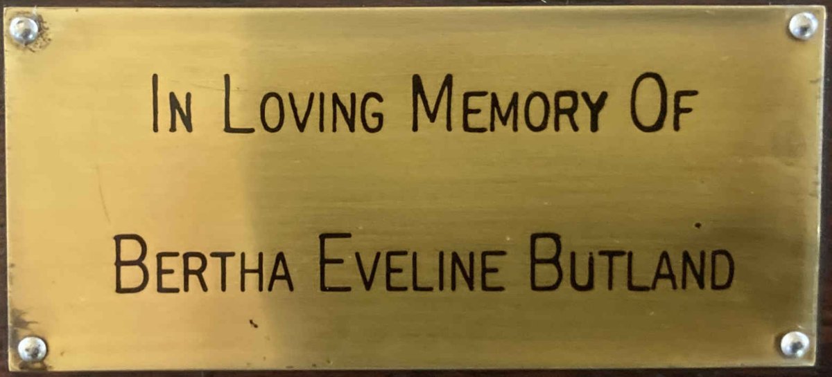 BUTLAND Bertha Eveline