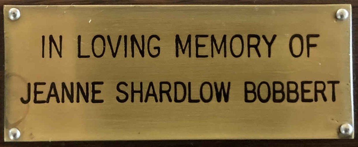 BOBBERT Jeanne Shardlow