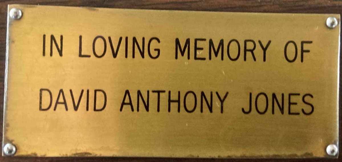 JONES David Anthony