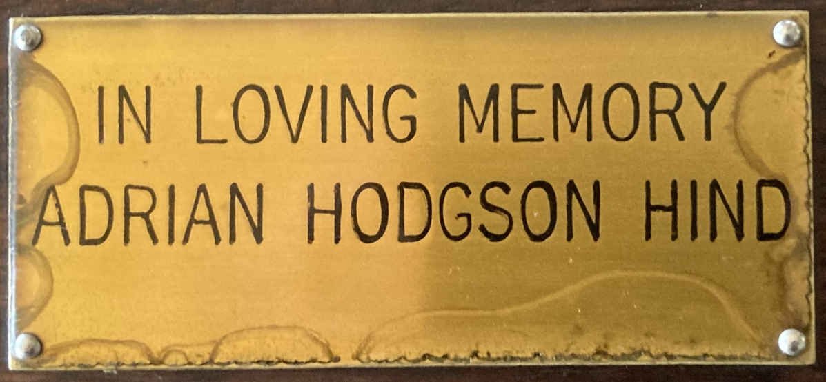 HIND Adrian Hodgson