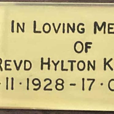 KNOWLES Hylton 1928-2009