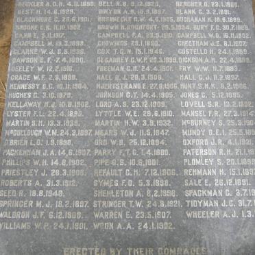 03. MEMORIAL TO MEMBERS OF THE NATAL MOUNTED POLICE AND NATAL POLICE