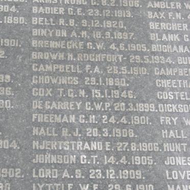 06. MEMORIAL TO MEMBERS OF THE NATAL MOUNTED POLICE AND NATAL POLICE