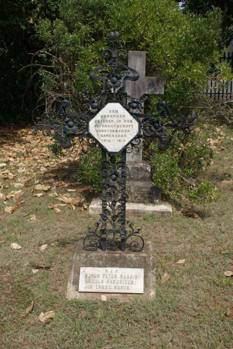 4. Memorial for Prisoners of War / Kriegsgefangene 1914-1919