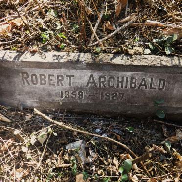 ARCHIBALD Robert 1859-1927