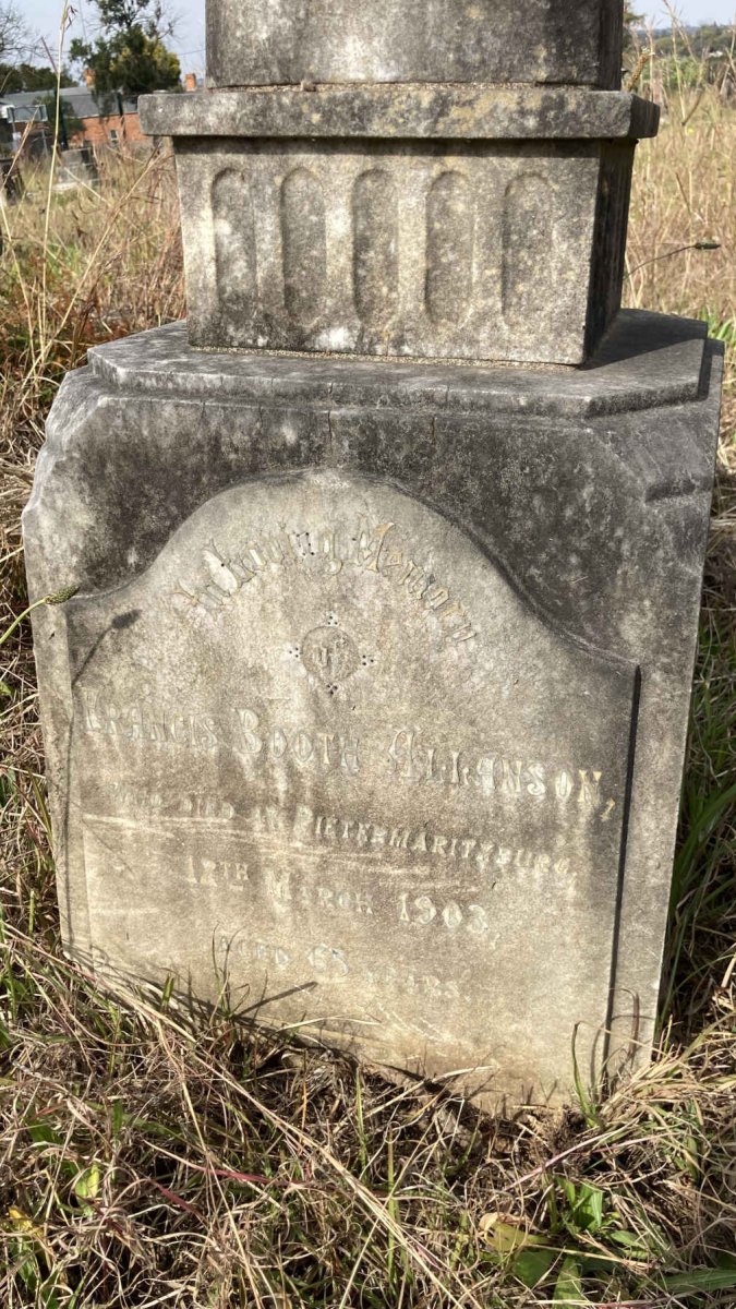ALLANSON Francis Booth -1903