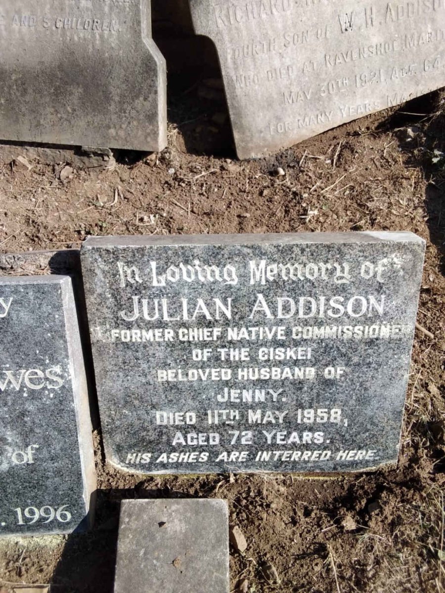 ADDISON Julian -1958